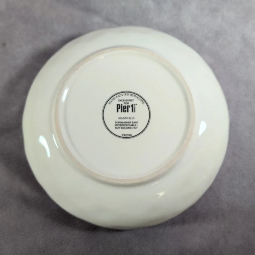 Set of 2 Pier 1 Magnolia Large Salad / Pasta Bowls – 8